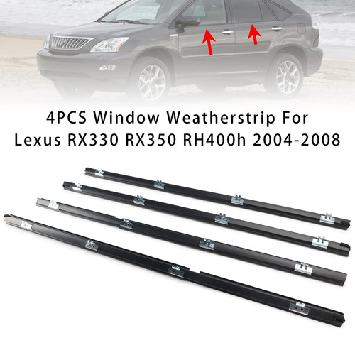 4pcs new window weatherstrip - new,